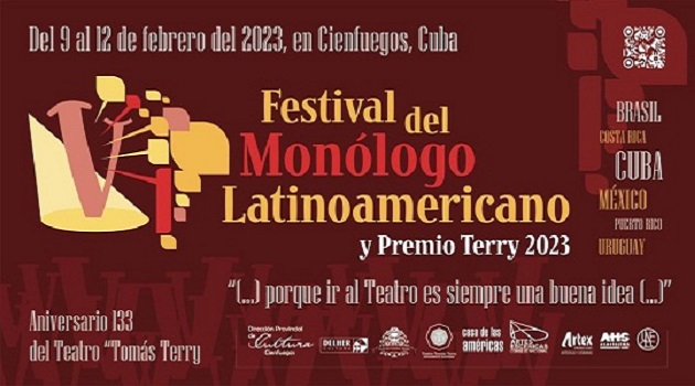 Acogerá Cienfuegos la V Edición del Festival del Monólogo Latinoamericano