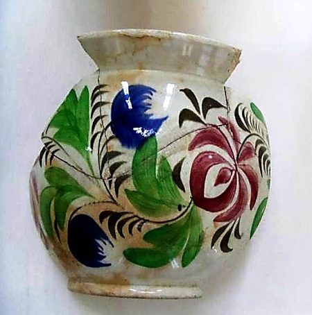 Bateria Nuestra Senora Ceramica historica del siglo XIX