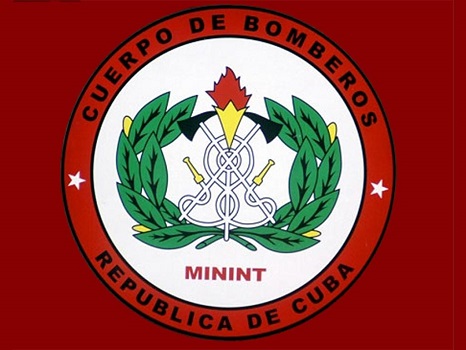 Cuba Bomberos Logo
